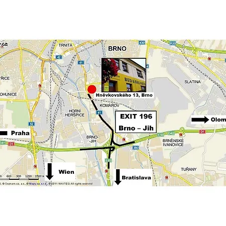 Bed & Breakfast Hostel Brno ホステル